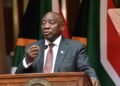 May 07, 2025.President Cyril Ramaphosa during the media briefing at the launch of the second phase of Operation Vulindlela to unleash more rapid and inclusive economic growth,it was established in 2020 as a joint initiative of the Presidency and National Treasury to accelerate the implementation of structural reforms held at Union Buildings in Pretoria. Picture: Freddy Mavunda © Business Day